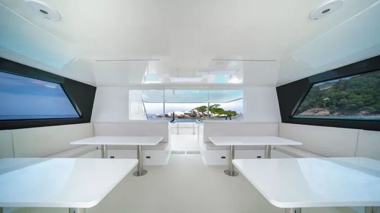 Indigo 53s Mario's Brother — saloon with dining tables
