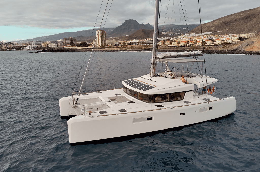 Yacht cruising near Phuket with route time based on safe average speed