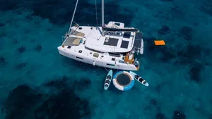 Lagoon 42 — aerial view