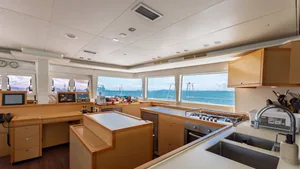 Lagoon 56 OO7 — galley
