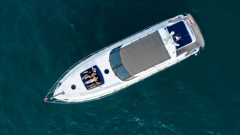 Princess V58 Clyde Legacy — view from above Princess V58 Clyde Legacy — view from above