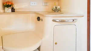 Sea Ray Sundancer 46 Vodka — bathroom Sea Ray Sundancer 46 Vodka — bathroom