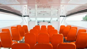 Speed Catamaran 4 Engines — saloon