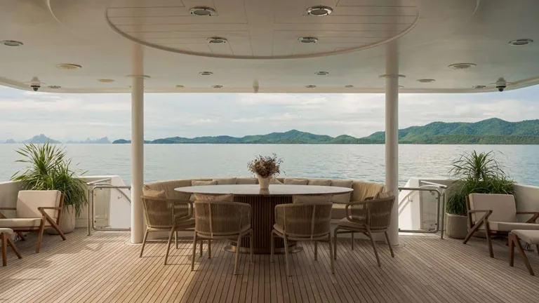 Westport 130 Sea Bear — aft deck
