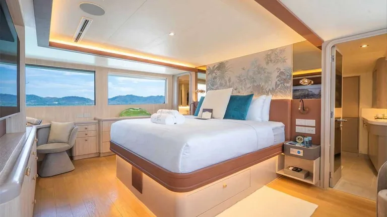 Westport 130 Sea Bear — master cabin